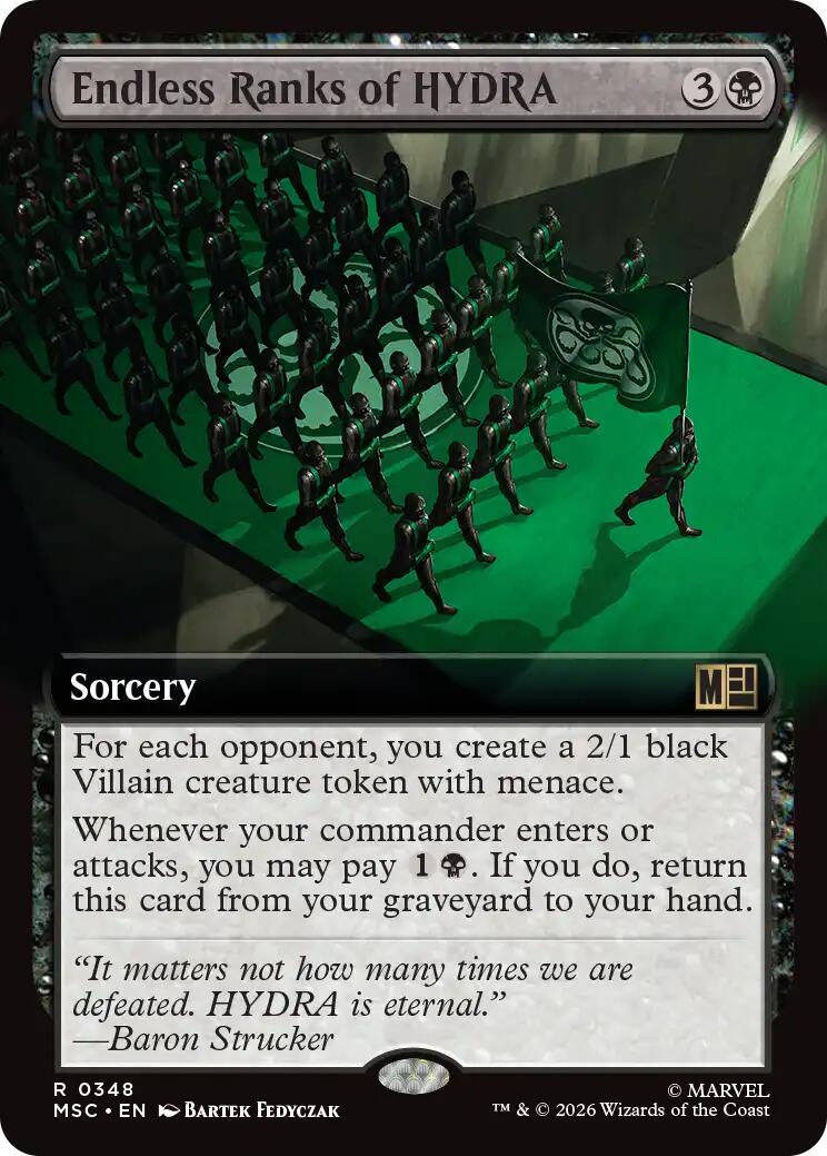 Endless Ranks of HYDRA (Extended Art) [MSC - 348]
