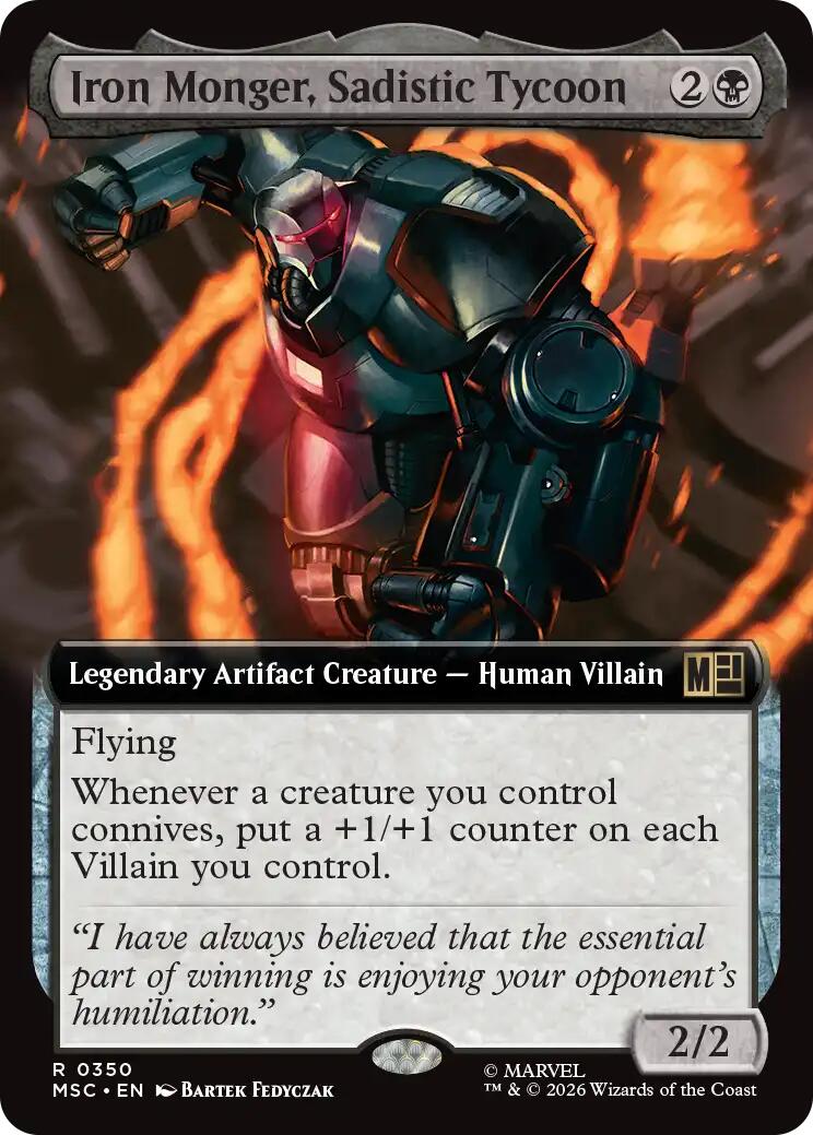 Iron Monger, Sadistic Tycoon (Extended Art) [MSC - 350]