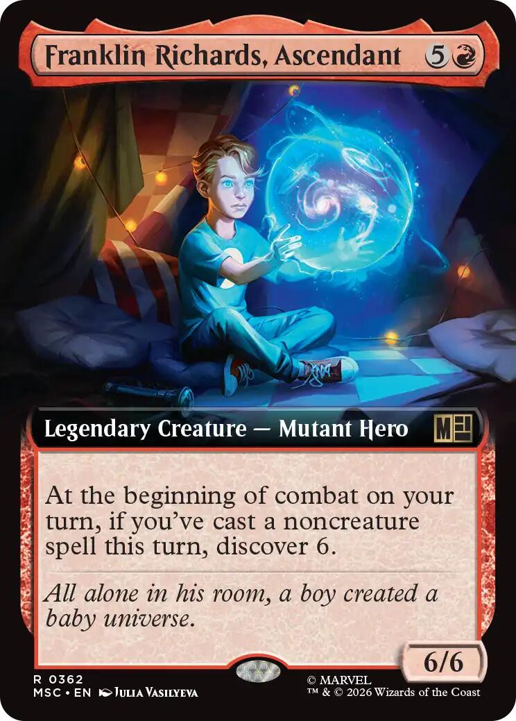 Franklin Richards, Ascendant (Extended Art) [MSC - 362]