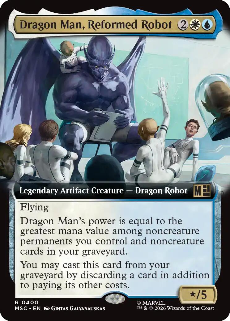 Dragon Man, Reformed Robot (Extended Art) [MSC - 400]