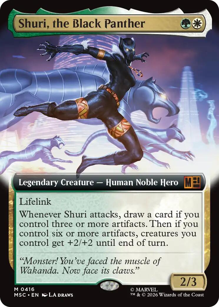 Shuri, the Black Panther (Extended Art) [MSC - 416]