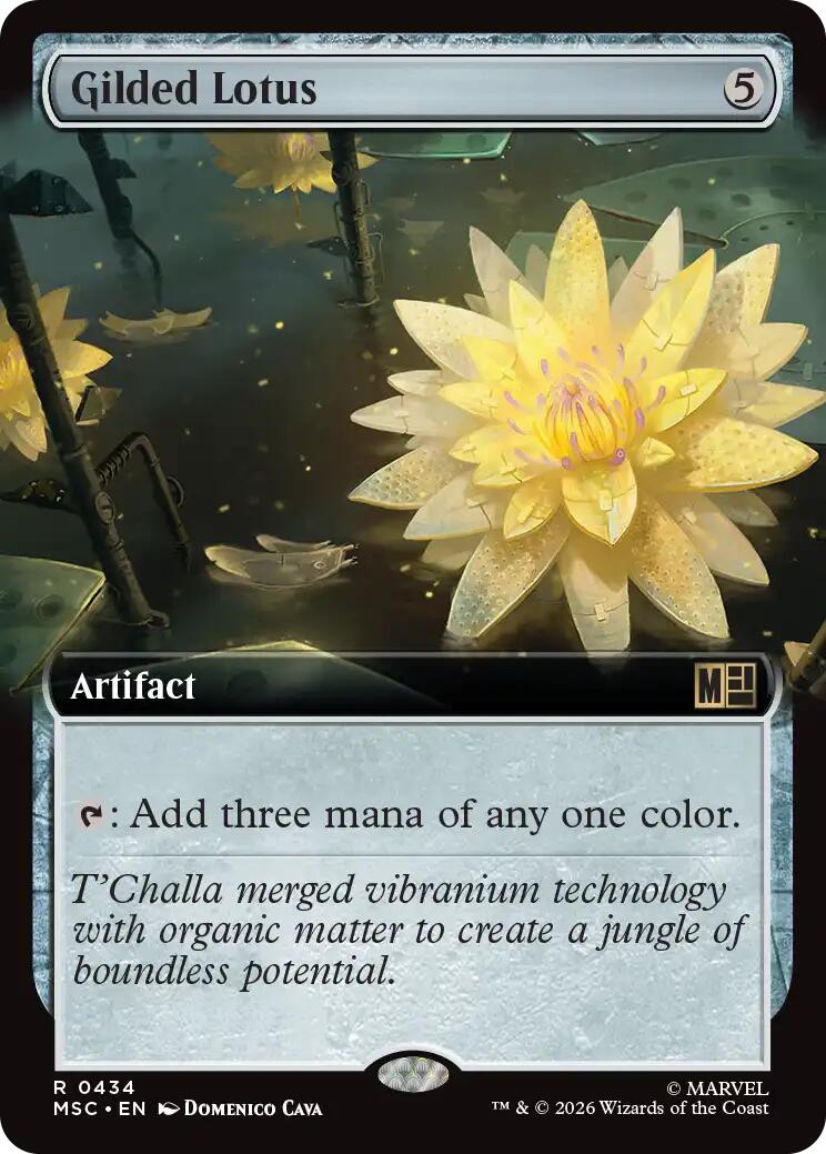 Gilded Lotus (Extended Art) [MSC - 434]