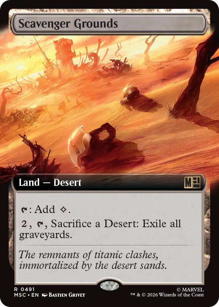 Scavenger Grounds (Extended Art) [MSC - 491]
