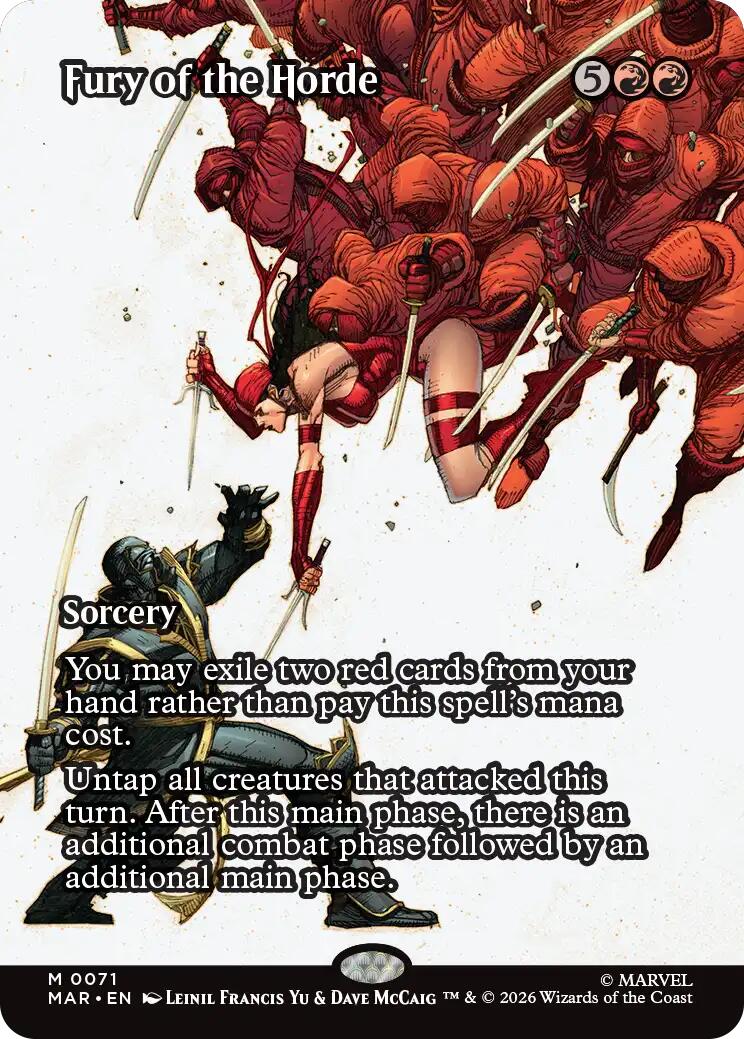 Fury of the Horde (Borderless) [MAR - 71]