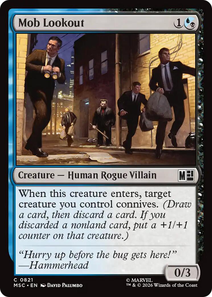 Mob Lookout [MSC - 821]