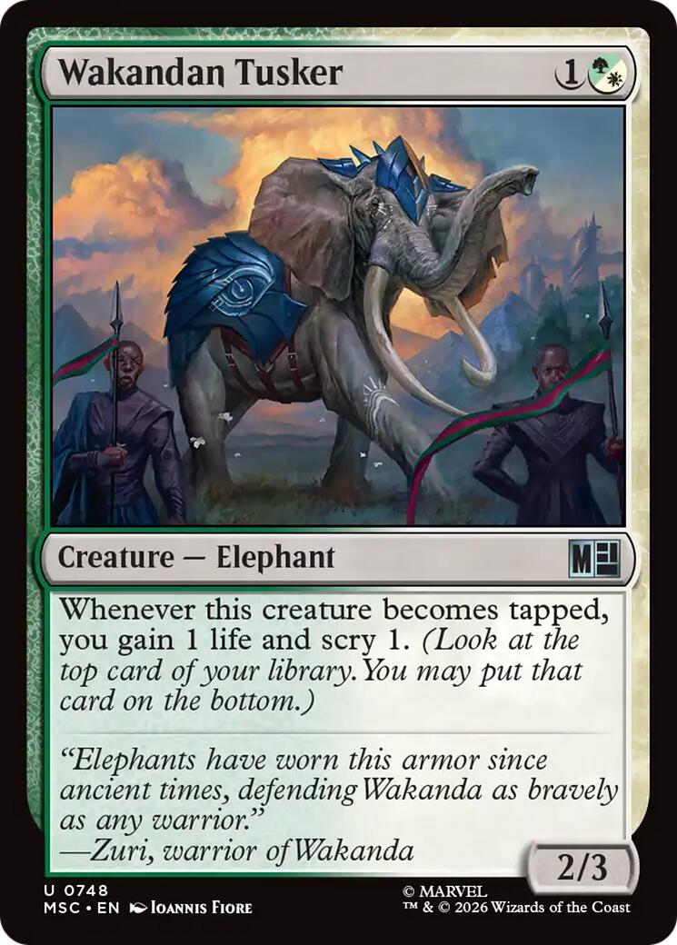 Wakandan Tusker [MSC - 748]