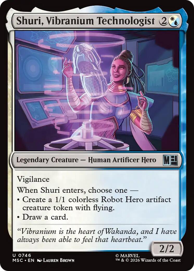 Shuri, Vibranium Technologist [MSC - 746]