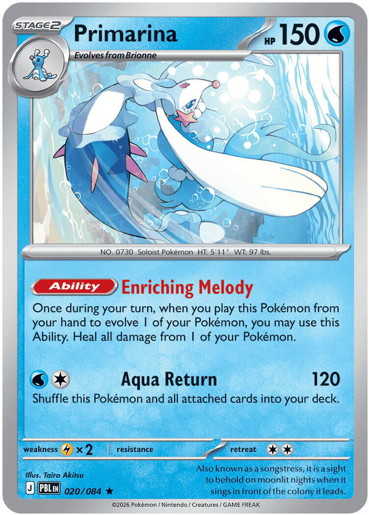 Primarina - 020/084 [PBL]