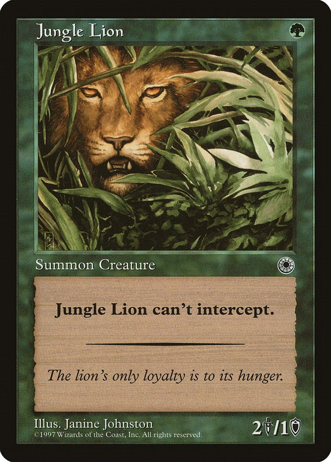 Jungle Lion [POR - 171]