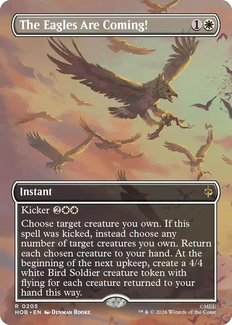 The Eagles Are Coming! (Borderless) [HOB - 205]