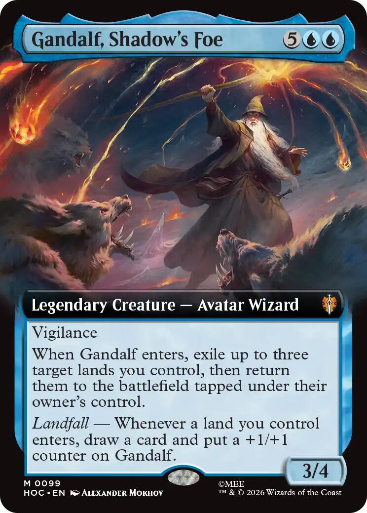 Gandalf, Shadow's Foe (Extended Art) [HOC - 99]