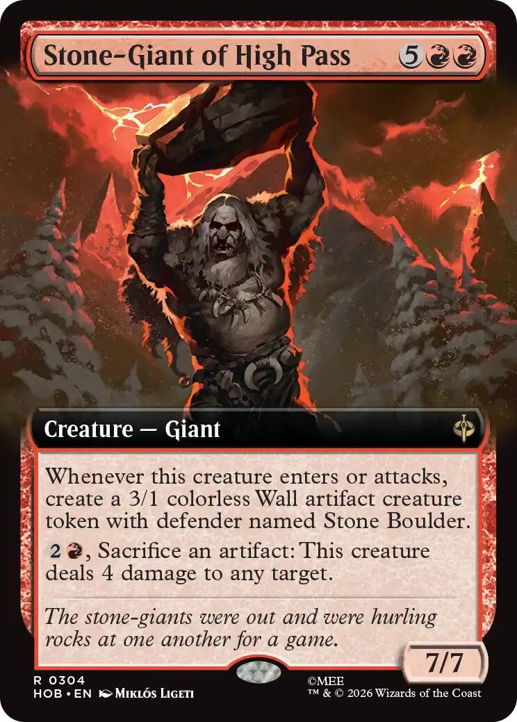 Stone-Giant of High Pass (Extended Art) [HOB - 304]