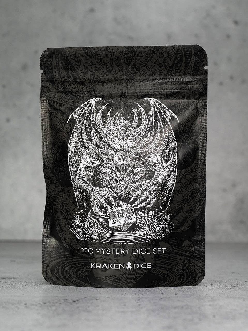 Mystery Kraken Original 12pc Dice Set