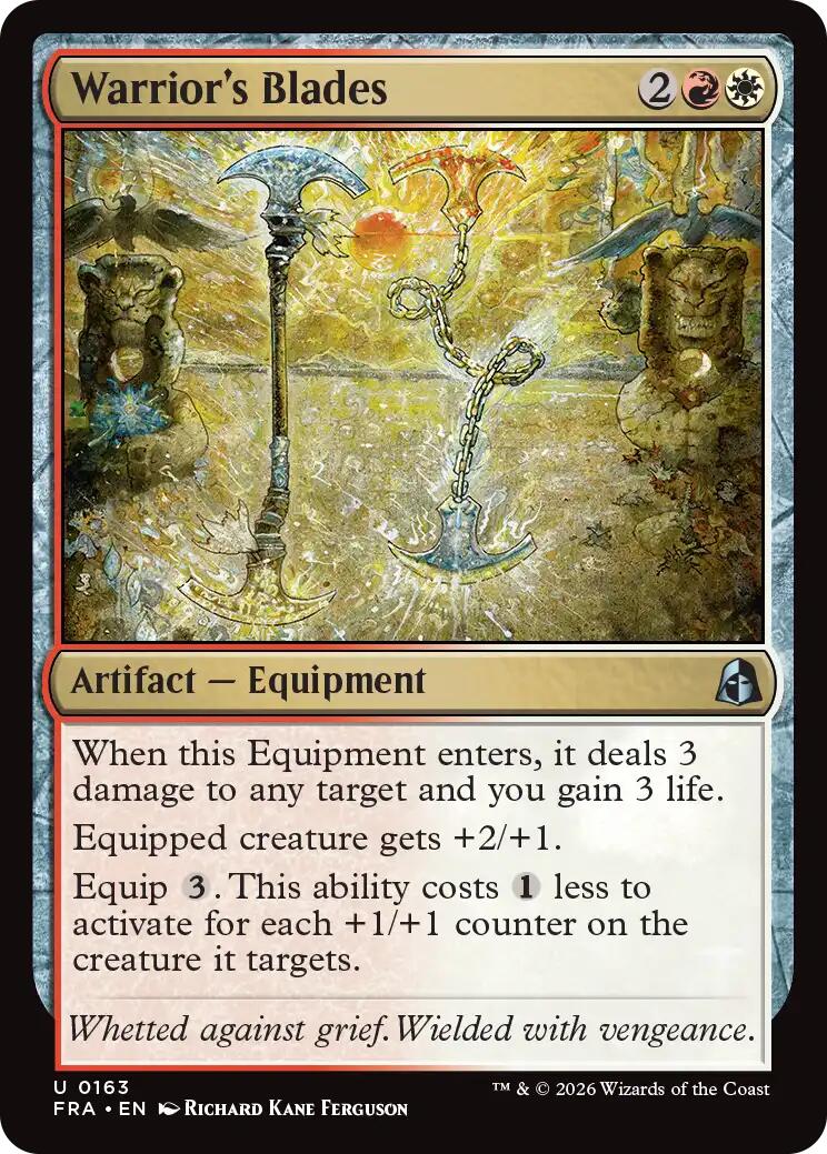 Warrior's Blades [FRA - 163]