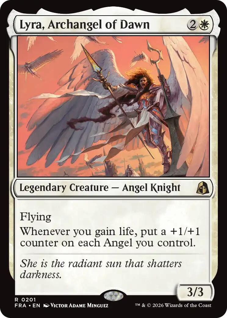 Lyra, Archangel of Dawn [FRA - 201]
