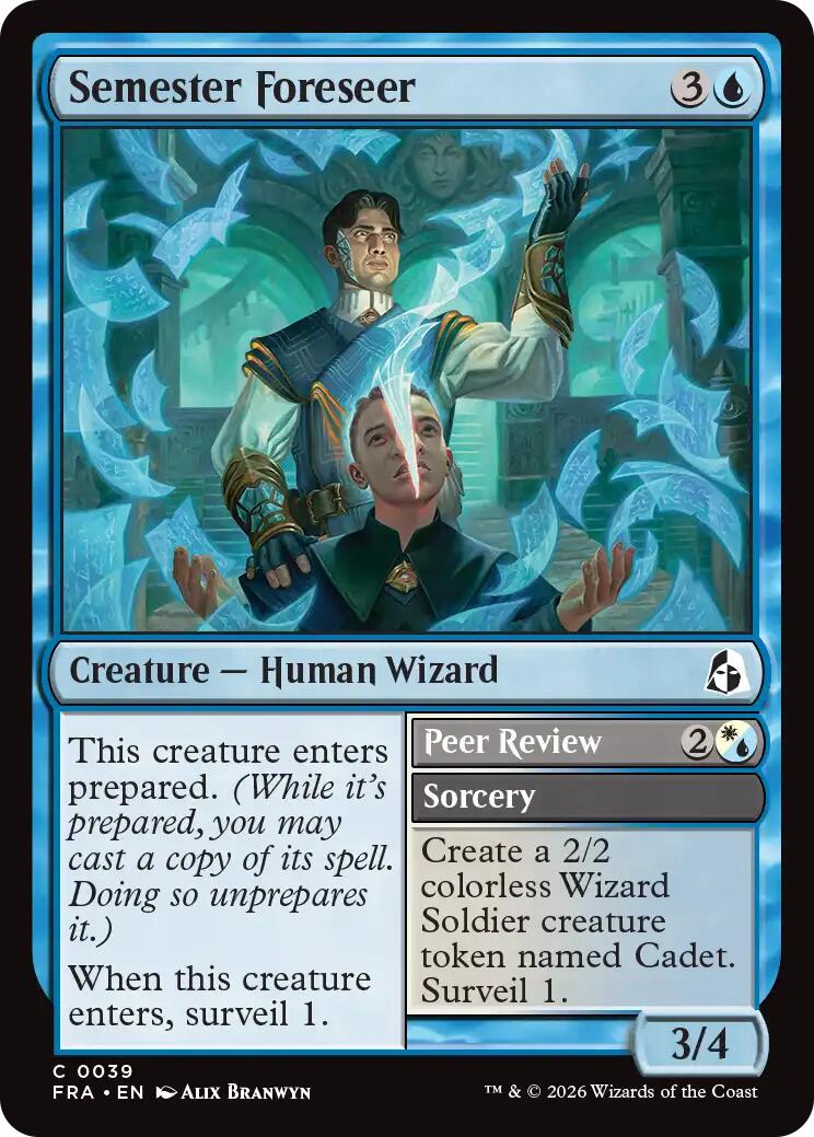 Semester Foreseer [FRA - 39]