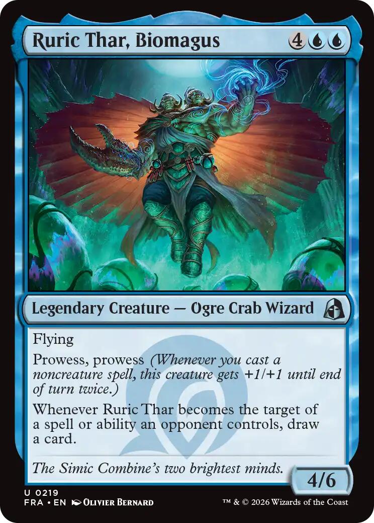 Ruric Thar, Biomagus [FRA - 219]