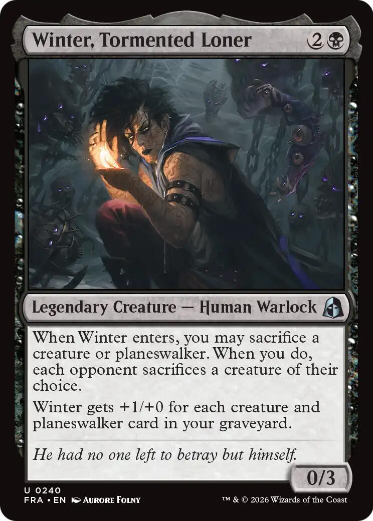Winter, Tormented Loner [FRA - 240]