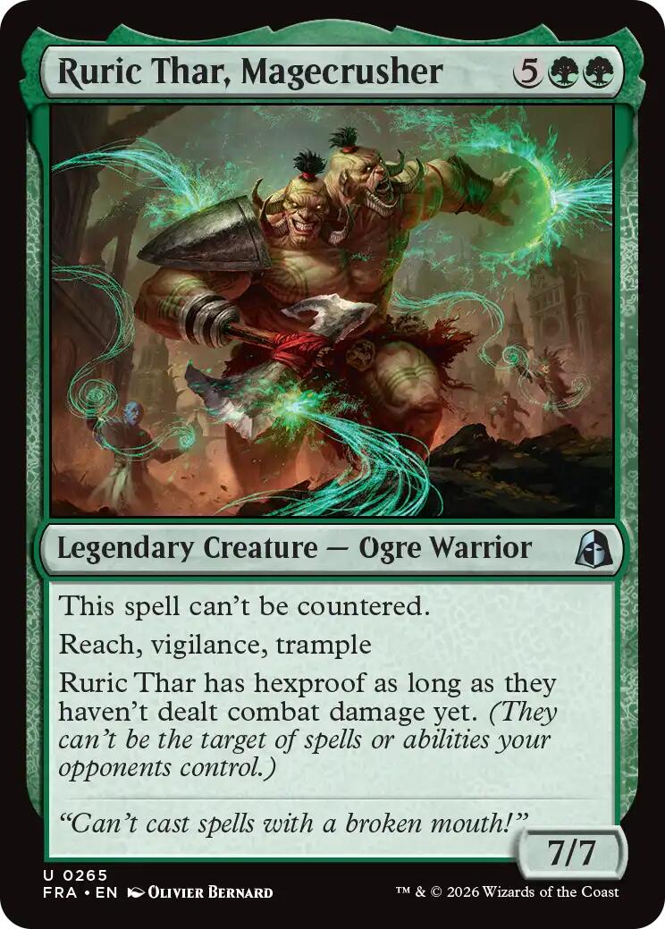 Ruric Thar, Magecrusher [FRA - 265]