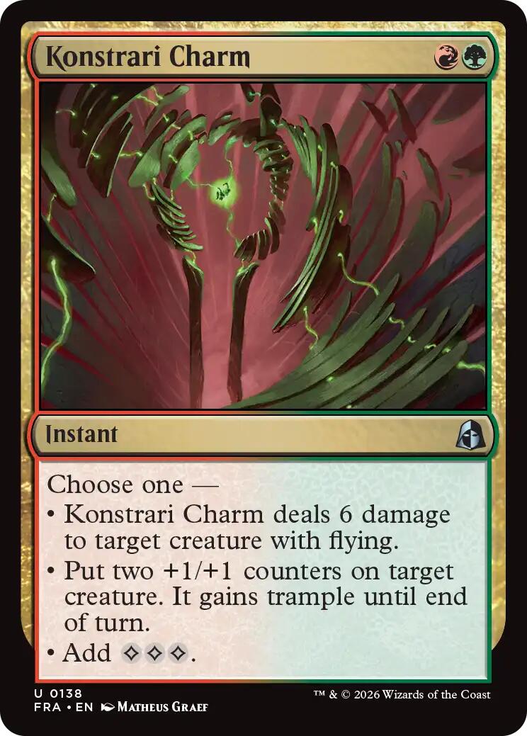 Konstrari Charm [FRA - 138]