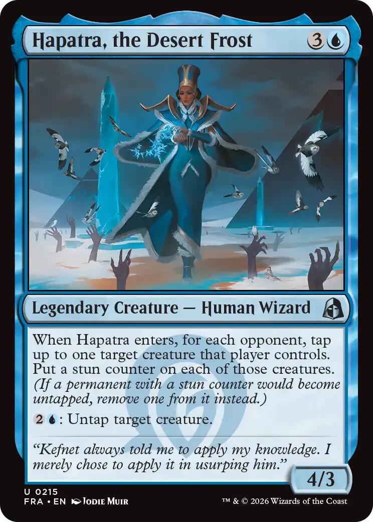 Hapatra, the Desert Frost [FRA - 215]