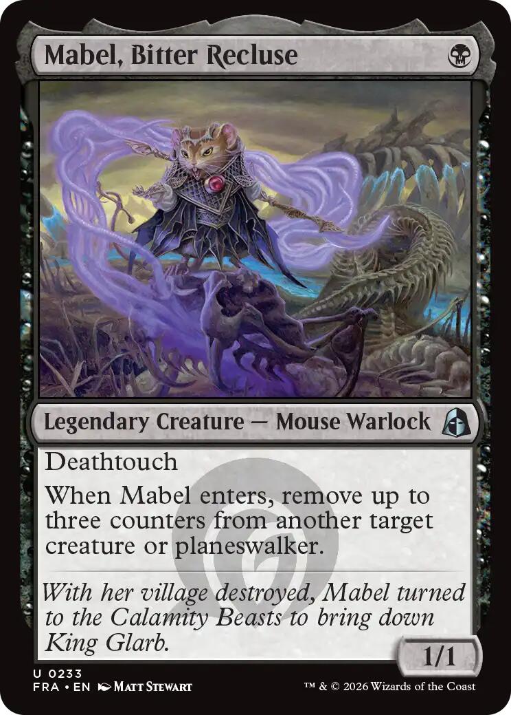 Mabel, Bitter Recluse [FRA - 233]