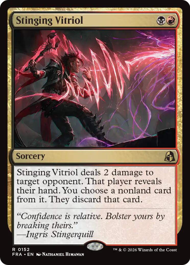 Stinging Vitriol [FRA - 152]