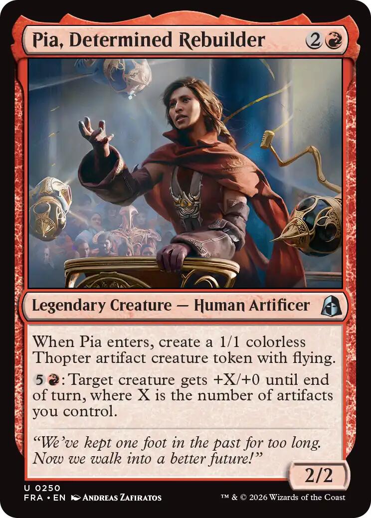 Pia, Determined Rebuilder [FRA - 250]