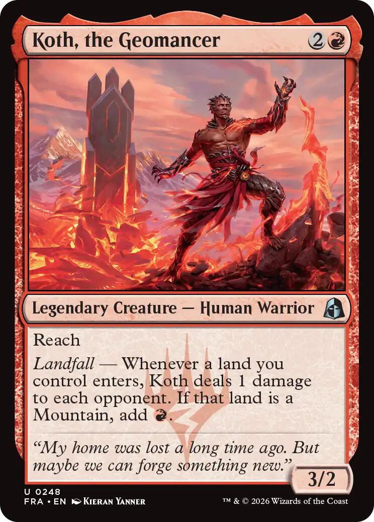 Koth, the Geomancer [FRA - 248]