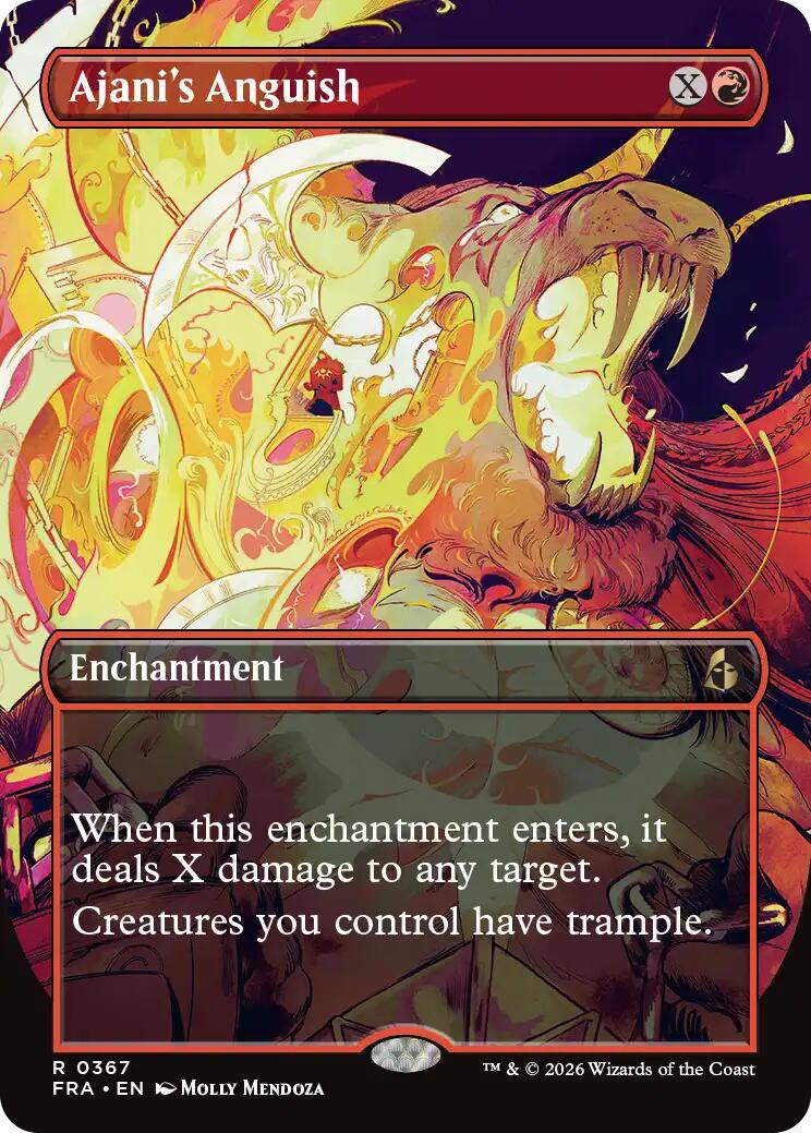 Ajani's Anguish (Borderless) [FRA - 367]