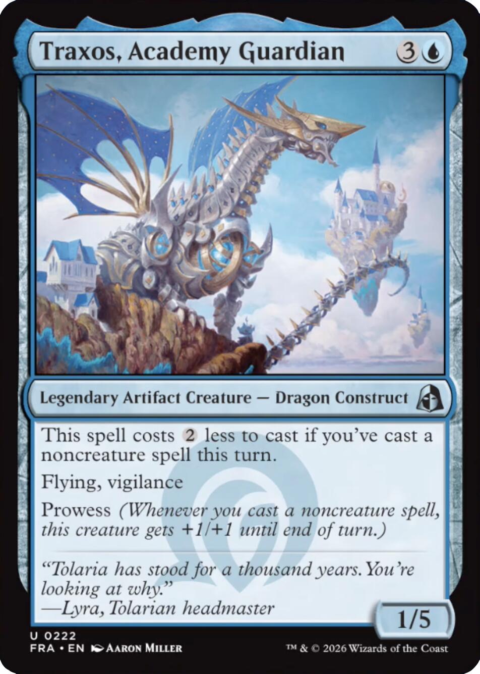 Traxos, Academy Guardian [FRA - 222]