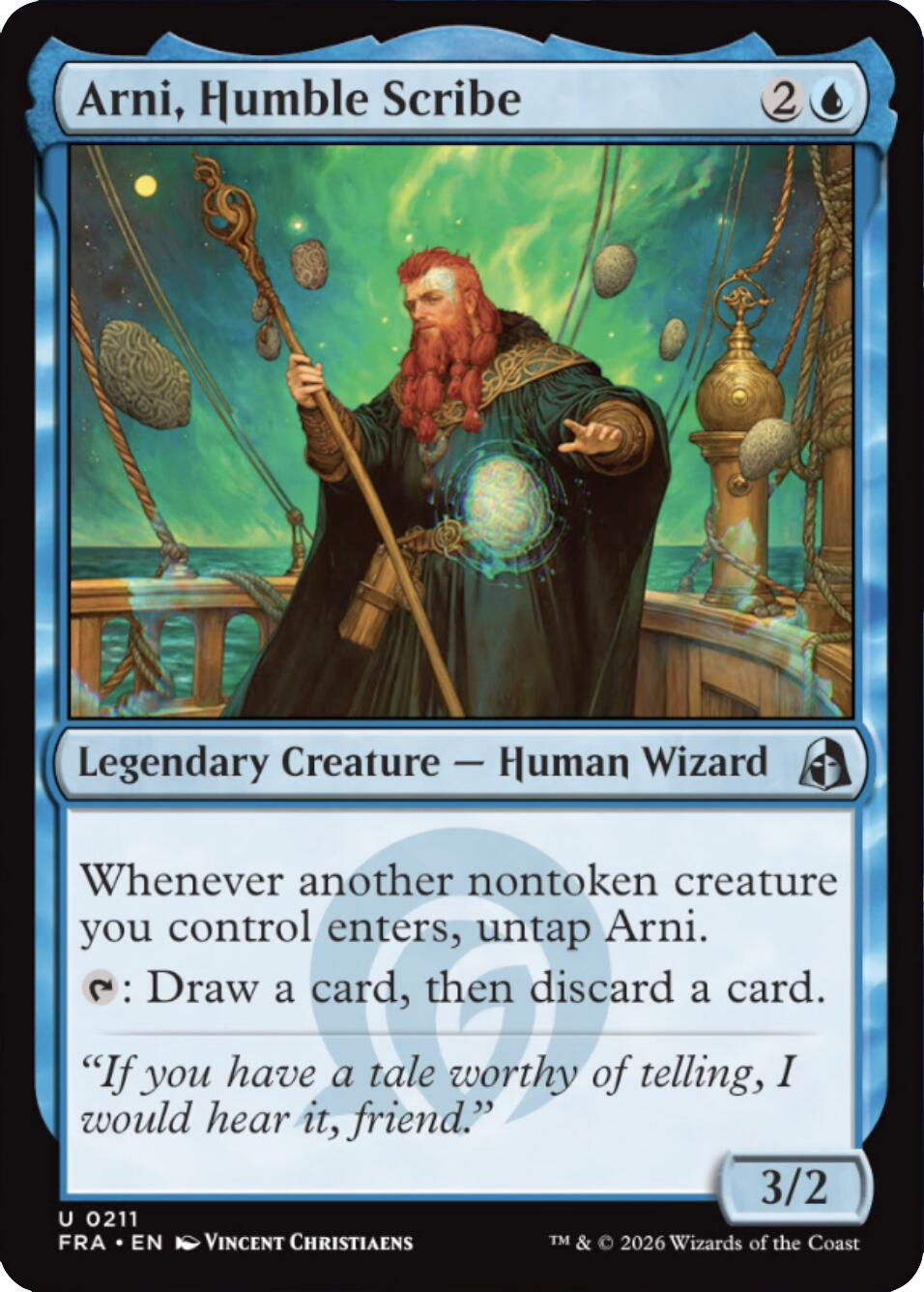 Arni, Humble Scribe [FRA - 211]