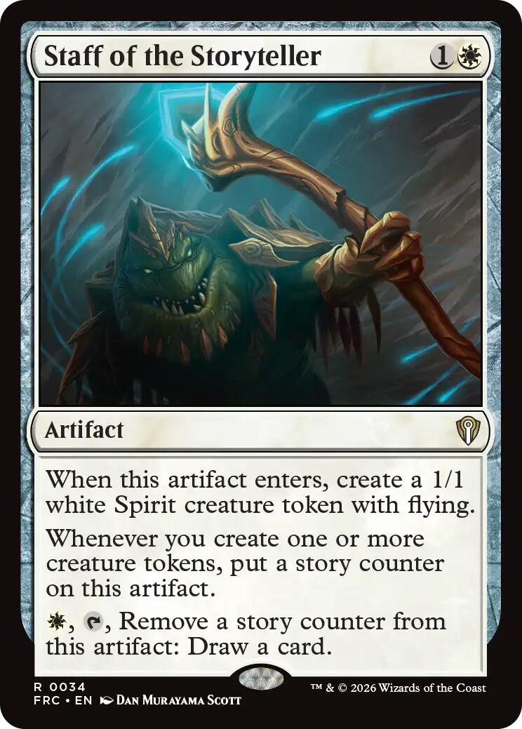 Staff of the Storyteller [FRC - 34]