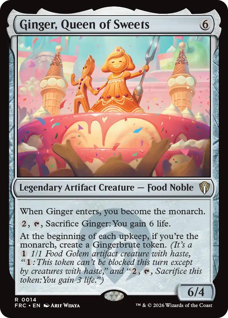 Ginger, Queen of Sweets [FRC - 14]