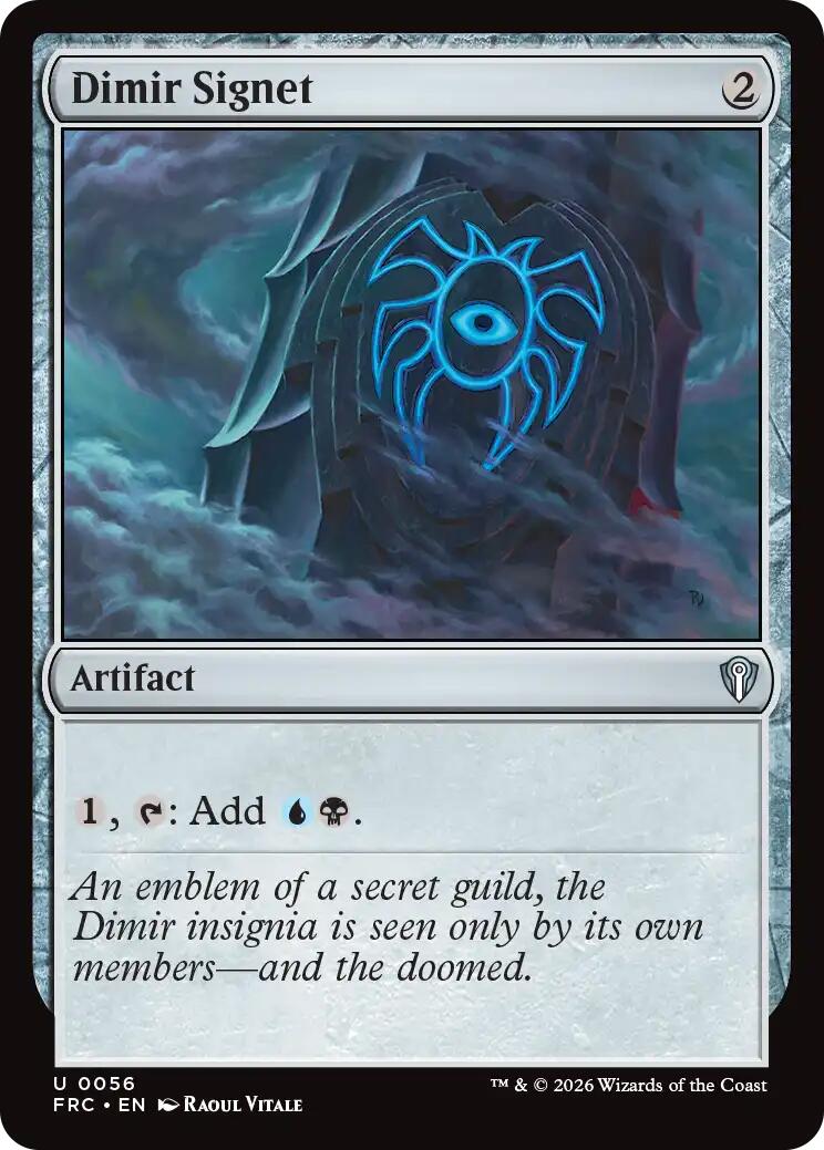 Dimir Signet [FRC - 56]
