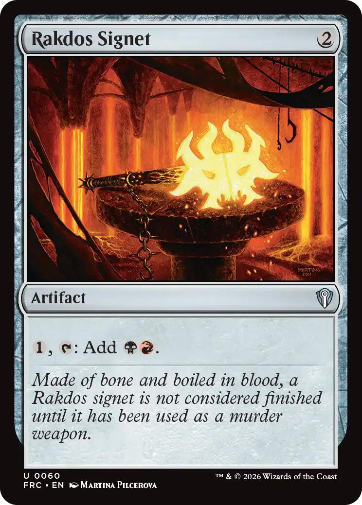 Rakdos Signet [FRC - 60]