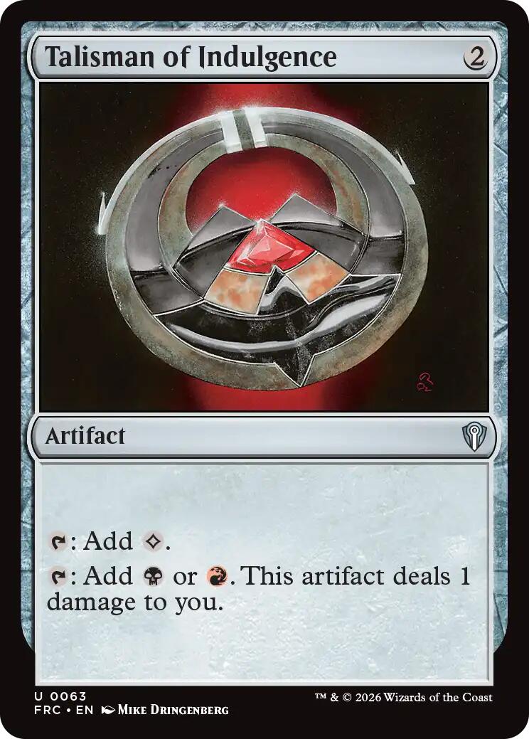 Talisman of Indulgence [FRC - 63]