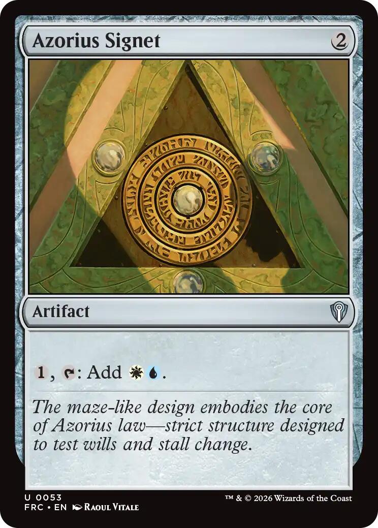 Azorius Signet [FRC - 53]