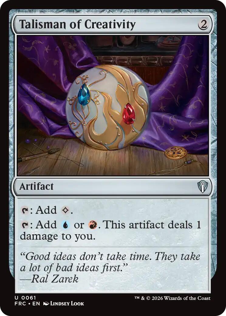 Talisman of Creativity [FRC - 61]