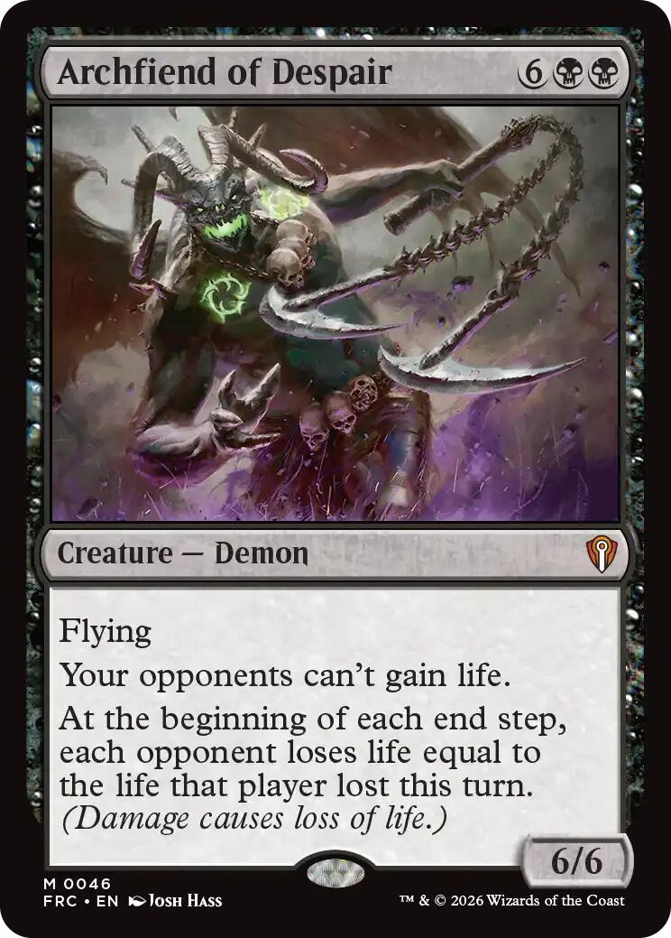 Archfiend of Despair [FRC - 46]