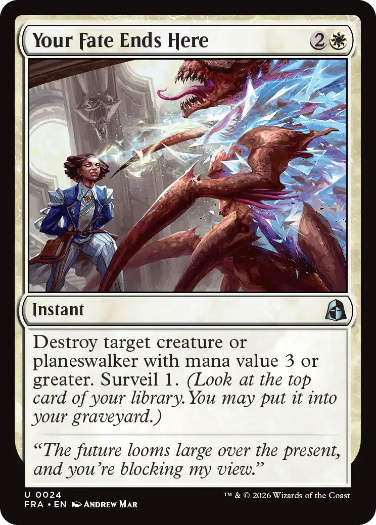 Your Fate Ends Here [FRA - 24]