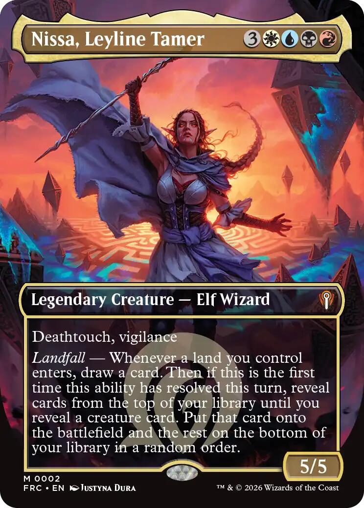 Nissa, Leyline Tamer (Borderless) [FRC - 2]