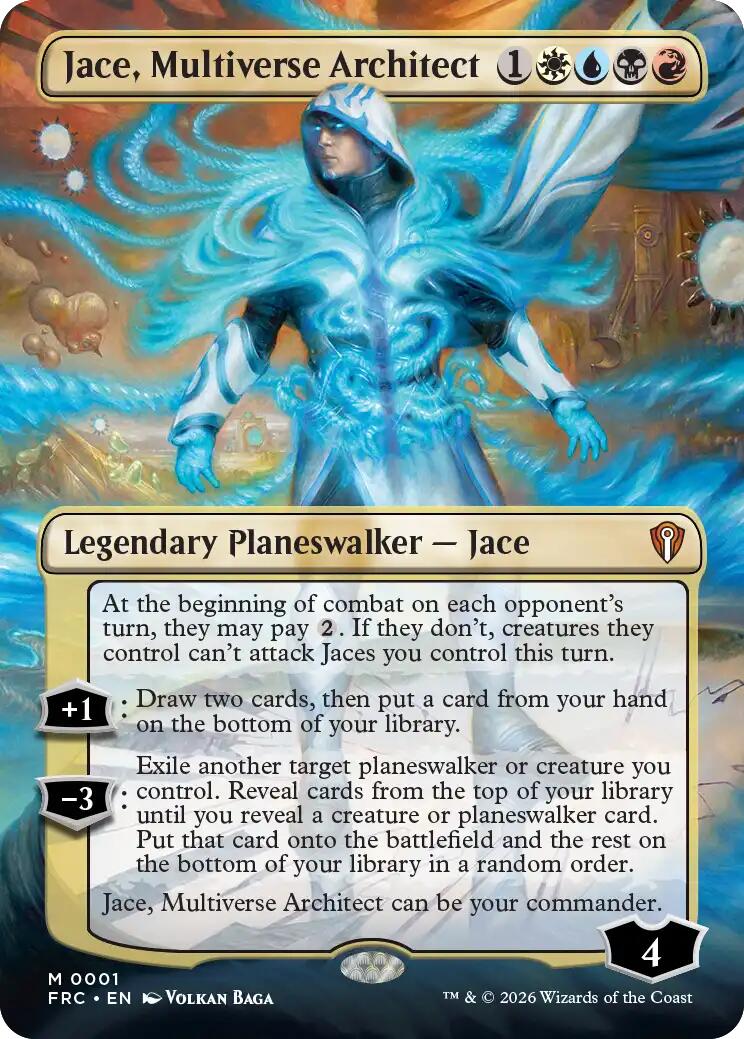 Jace, Multiverse Architect (Borderless) [FRC - 1]