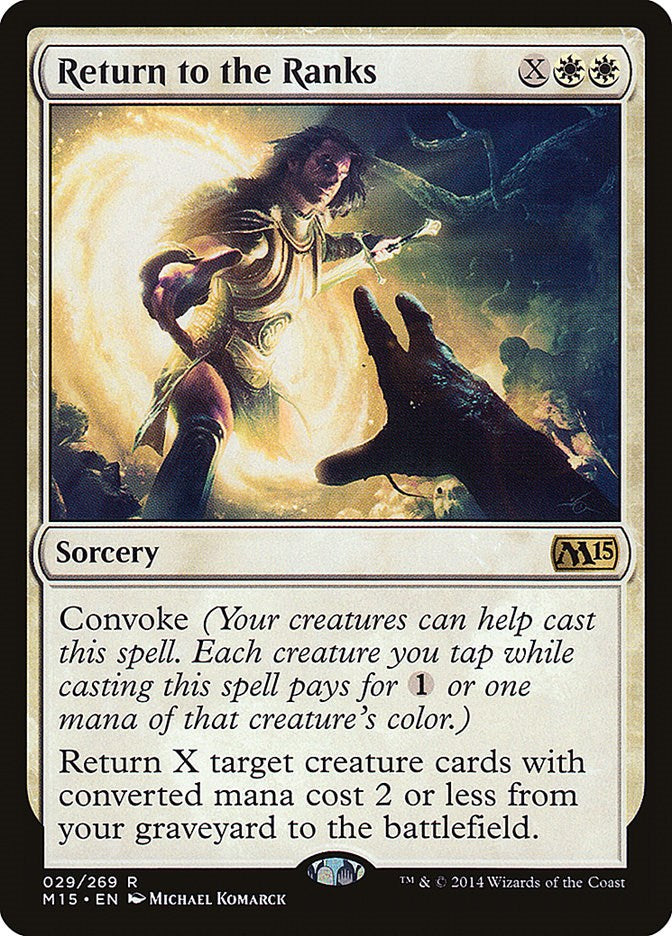 Return to the Ranks [M15 - 29]