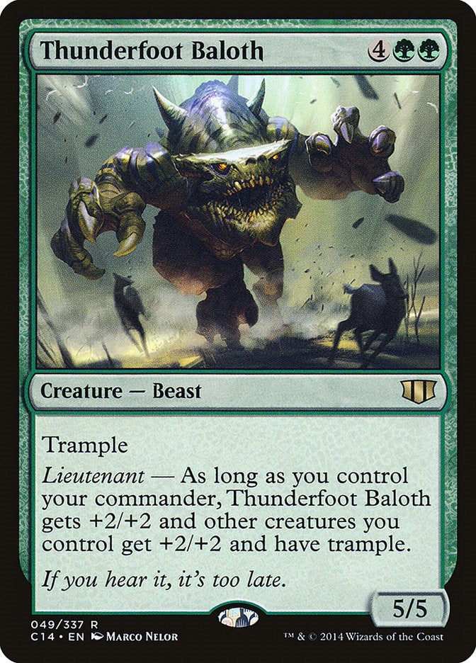 Thunderfoot Baloth [C14 - 49]