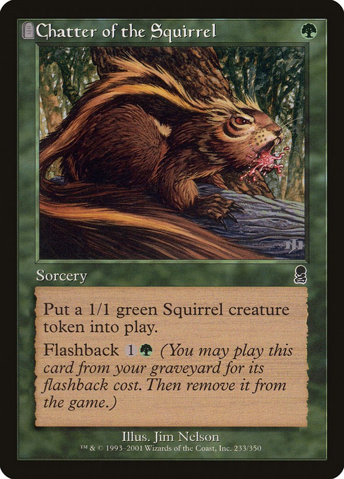 Chatter of the Squirrel [ODY - 233]
