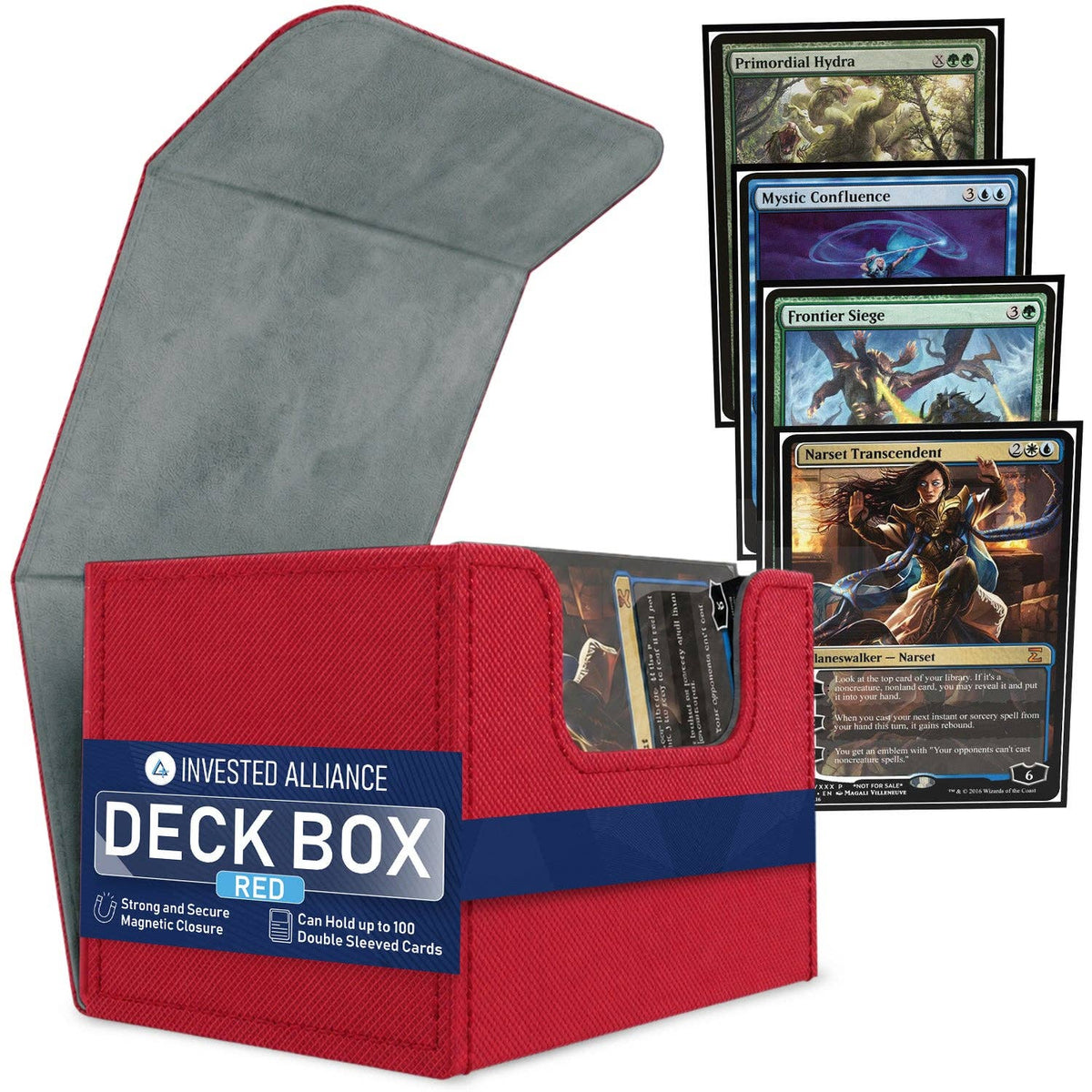 Red TCG/CCG Deck Box